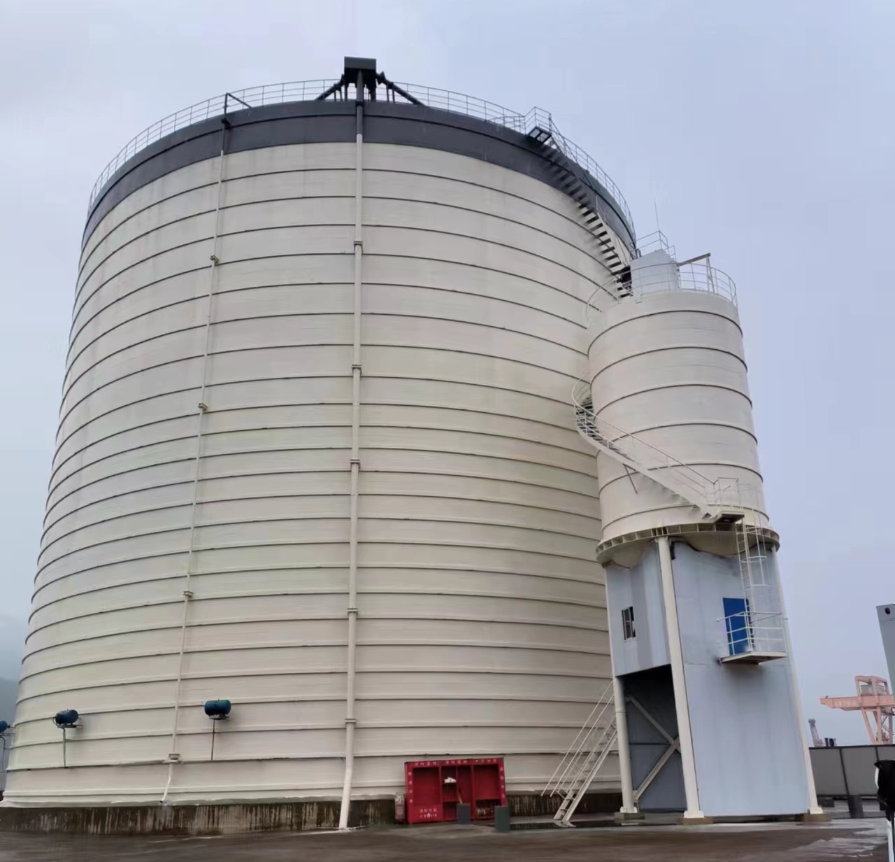 金波乡10万吨水泥钢板库