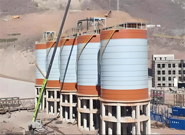 金波乡高架钢板仓